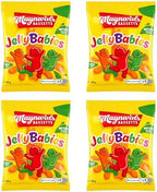 Maynards Bassetts Jelly Babies 130g (Pack of 4)
