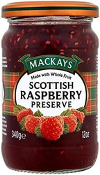 Mackays Scottish Raspberry Preserve (340g) - Pack of 2
