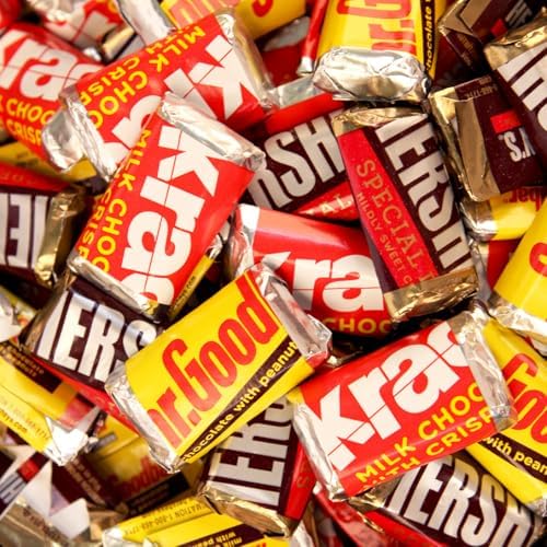 124 Pcs It's a Boy Baby Shower Candy Party Favors With Wrapped Miniatures Chocolate & Kisses For Goodie Bags, Dessert Tables, Guest Gifts And More (1.52lb Bag)