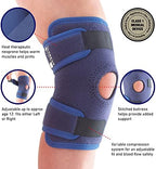 Neo G Kids Knee Support Child Open Patella – Kids Knee Brace for Joint & Meniscus Pain, Osgood Schlatter, Strains, Sprains, Instability, Juvenile Arthritis - Adjustable Compression