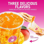 O's Bubble Boba Tea Kit - Bubble Tea Kit - All in One Boba Kit - Boba Kit for Kids - 6 Servings Includes Cups, Straws, Stirrer (Party Kit Variety Pack Upgrade) (Mixed Fruit)