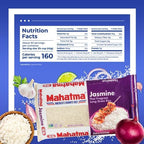 Mahatma Jasmine, 10lb Bag of Rice, Thai, Indian, or Cambodian Fragrant Flavored Rice, Stovetop or Microwave
