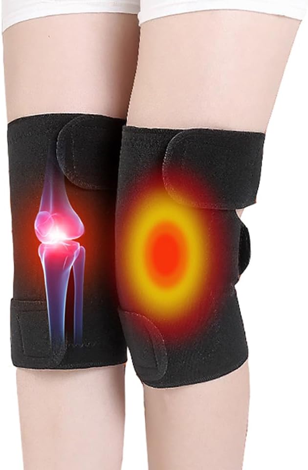 1Pair Tourmaline Self Heating Knee Pads Support Magnetic Kneepad Protective Belt Pain Relief Arthritis Knee Patella
