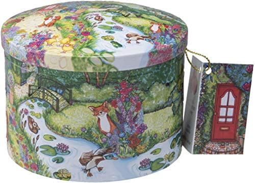 Gardiners of Scotland Handmade Fudge, Country Garden Dairy Cream Cream Fudge 7 Ounce Round Tin