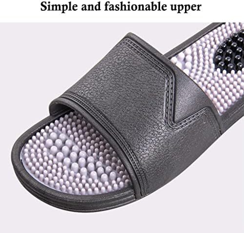 Massage Slippers,Men & Women Acupressure Massage Reflexology Sandals Relief Plantar Fasciitis,Feet Sole Point Massage,Promote Blood Circulation(Size:EU 39/40,Color:Blue)