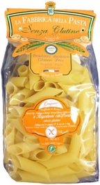 La Fabbrica Della Pasta Gluten Free Rigatoni ca Pont (Bias Cut) 500 Grams (1.1 lb) Bag