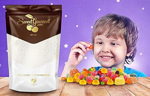 SweetGourmet Jelly Giant Gum Drops Candy | 1 pound