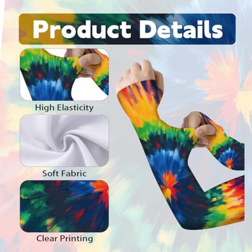 1 Pair Gardening Sleeves Farmers Sun Protection Cooling Arm Sleeves Cover Arms for Women Men Garden Outdoor Sports
