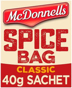2 sachets of McDonnells Spice Bag Classic Flavour Seasoning Mix 40g each