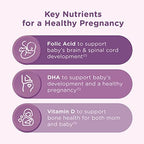 Centrum Prenatal Multivitamin Gummies with DHA and Folic Acid, Mixed Berry and Orange Flavors - 60 Count, 30 Day Supply