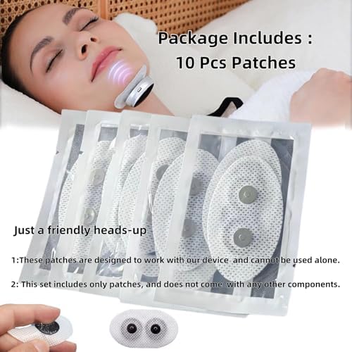 Z3 Pro Snoring Solution Patches,Anti-Snoring Patches for Z3 Pro Anti Snoring Devic Accessories,Not Easy to Fall Off Sleep Soundly (10 Patches)