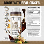 Taste Flavor Co. Wing Sauce and Marinade, Great Tasting, Keto Friendly, Low-Calorie Sauce (Sesame Ginger Teriyaki)