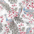 uxcell Premium Cotton Kitchen Towels, Thick and Large, Animal and Floral Printed Design Towels, 18x28 Inches 4 Pack Phoenix
