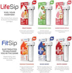 Cirkul Variety Pack Bundle, Flavored Water Cartridge 12-Pack (LifeSip, FitSip), No sugar, zero calorie Drink Mix