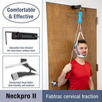 II - Neck Traction Cervical Device Over the Door Home Neck Stretcher Hammock for Pain Relief, Pinched Nerve Pain, Posture Corrector, Decompression