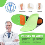 Plantar Fasciitis Arch Support Shoe Inserts Women & Men - Insoles Orthotic Inserts for Flat Feet, Cushioning Shoe Insoles for Foot Pain, Running, Heel Spurs, Arch Pain High Arch - Boot Insoles