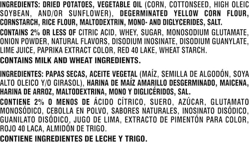 Pringles Potato Crisps, Lunch Snacks, On-the-Go Snack, Enchilada Adobada, 5.5oz Can (1 Can)