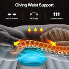 Full Body Massage Mat with Heat Kneading & Vibration - 10-Drive Heating & Detachable Leg Support for Home Office Use - Relief for Neck Back Legs & Feet