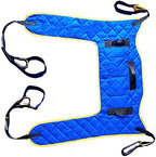 Patient Lift Toileting Sling Large Sling for Shower Home Use Transfer Belt Handicap Commode Full Body Sling
