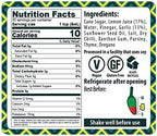 Lemon & Garlic Peri-Peri Hot Sauce by African Dream Foods | All-Natural Sweet and Spicy Piri-Piri Sauce with Thai Chili Peppers | Glass Bottle, 5 fl oz