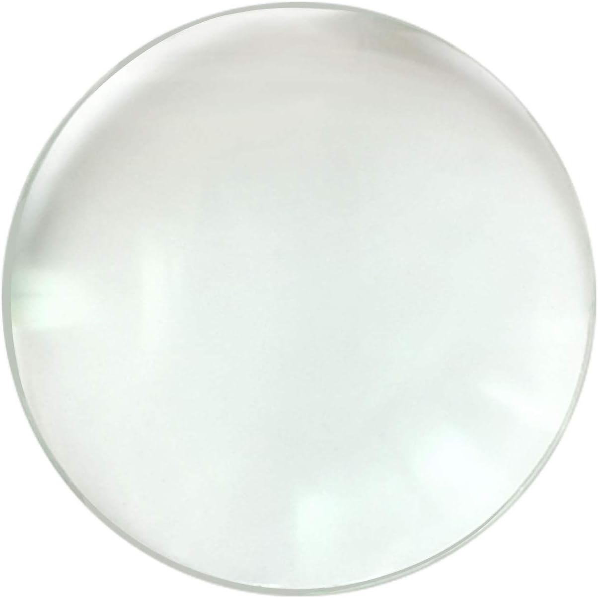 Replaceable Magnifying Glass Optics Lens 30x 50mm Double Convex Lens for Reading Small Prints,Maps,Book,Documents,Insect Inspection,Jewelry, Rocks,Coins, Low Vision