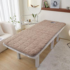 Sponge Massage Bed Pad with Face Hole Thicken Spa Massage Table Pad with Elastic Band Non-Slip Lash Bed Cushion Massage Table Topper Square Round Trapezoidal Head,Coffee(r)3cm,70 * 190cm(H)
