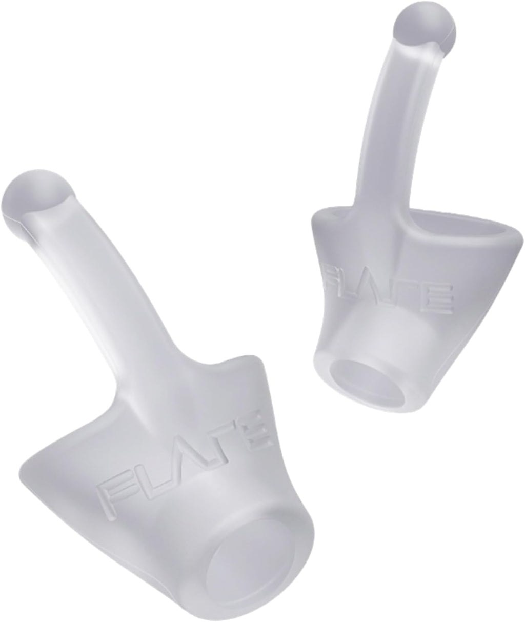 Flare Audio Calmer | Noise Reducing Ear Plugs Alternative | Silicone Reusable Ear Plugs for Noise Sensitivity, Focus and Travel | Ear Plugs for Noise Reduction (mini, Translucent)