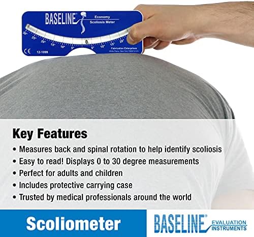Baseline 12-1099 Scoliosis Portable Medical Evaluation, Adults or Children