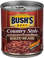 Bush's Best 3 Original Baked Beans, 3 Country Style Baked Beans, 8.3 Oz Variety Pack, 1 CT