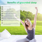 Grounding Sheet - Grey & Adapter, Cotton Blend, King/Queen/Full/Twin/California King, Flat Sheet