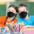 comfso 5Pack (S/XS) Child Kids Cloth Reusable Washable Face Mask Breathable with Adjustable Ear Loop