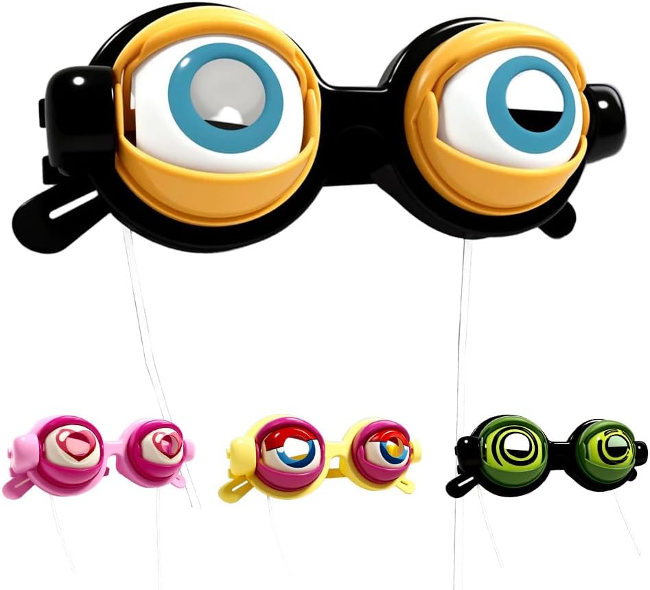 2026 New Winking Glasses for Shows and Parties Crazy Eyes Glasses, for a Birthday Party, Suitable for Birthday Party