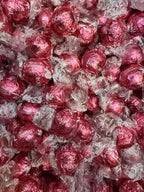 Bulk Chocolate Truffles Strawberries and Cream White Chocolate (Medium)