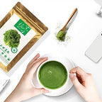 Plant Gift 100% Pure Kale Powder Natural Collard Greens Powder, Great Flavor for Drinks, Smoothie, Yogurt, Baking, Cookies, and Beverages, Non-GMO Powder, No Filler, No additives 100G/3.25oz