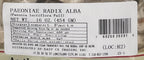 Peony Root Paeoniae Radix Alba Chinese Herbal Bai Shao 特级 白芍 (16oz)