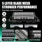 Replacement Inner Blades & Outer Foils WES9032P Compatible with Panasonic ARC5 shavers ES-LV97-K, ES-LV67-K, ES-LV95-S, ES-LV65-S (1pack)