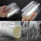 Gutsdoor 3.1 x 394inch Cake Collars, Acetate Rolls, Clear Cake Mousse Strips,Transparent Cake Rolls,Cakes Acetate for Chocolate Mousse Baking & Decorating