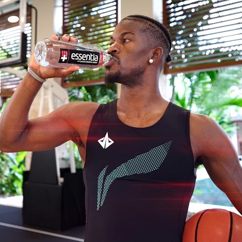 Essentia Water LLC, Ionized Alkaline Bottled Water; 99.9% Pure, Infused with Electrolytes, 9.5 pH or Higher a Clean, Smooth Taste, 20 Fl Oz (Pack of 24)