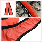 Wheelchair Tyre Covers for Rear Wheels 24'' Waterproof Wheelchair Tire Covers Protect Floors Carpets