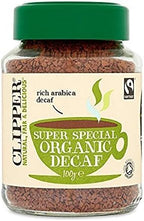 Clipper Fairtrade Medium Roast Decaffeinated Organic Arabica Coffee 100 g (Pack of 2)
