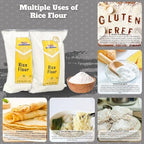 Rani Rice (White) Flour 64oz (4lbs) 1.81kg Bulk ~ All Natural | Gluten Friendly | Vegan | NON-GMO | Kosher | Indian Origin