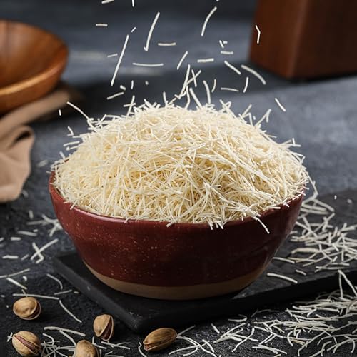 BISVUA Premium Bulk Dried Kataifi 5 kg (11 lbs) - Perfect for Viral Dubai Chocolate Bar Pistachio Stuffed Desserts knafeh, Kunafa, and Middle Eastern Pastries - kataifi shredded fillo dough