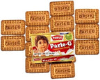 Parle G Original Gluco Biscuits, Product of India, Value Pack (12 Packets of 56.4g)