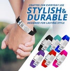 QR Code Medical Alert ID Bracelet for Men Women – Scannable Emergency Medical ID Wristband with Online Health Profile & ICE Contacts – Custom Engraved Waterproof Silicone Medic Band for Diabetes