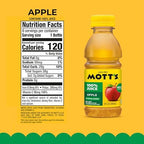 Mott's 100% Original Apple Juice, 8 fl oz bottles, 6 pack