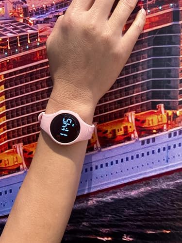 Potty Training Watch - Water Resistant Silent Vibrating Watch - Rechargeable Medical Reminder Watch - with Alarm and Lock Screen