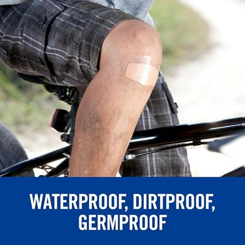 Nexcare Waterproof Clear Bandages, Covers and Protects, 360 Degree Seal Around The Pad Offers Exceptional Protection Against Water, Dirt, and Germs, Assorted Sizes, 100 Count