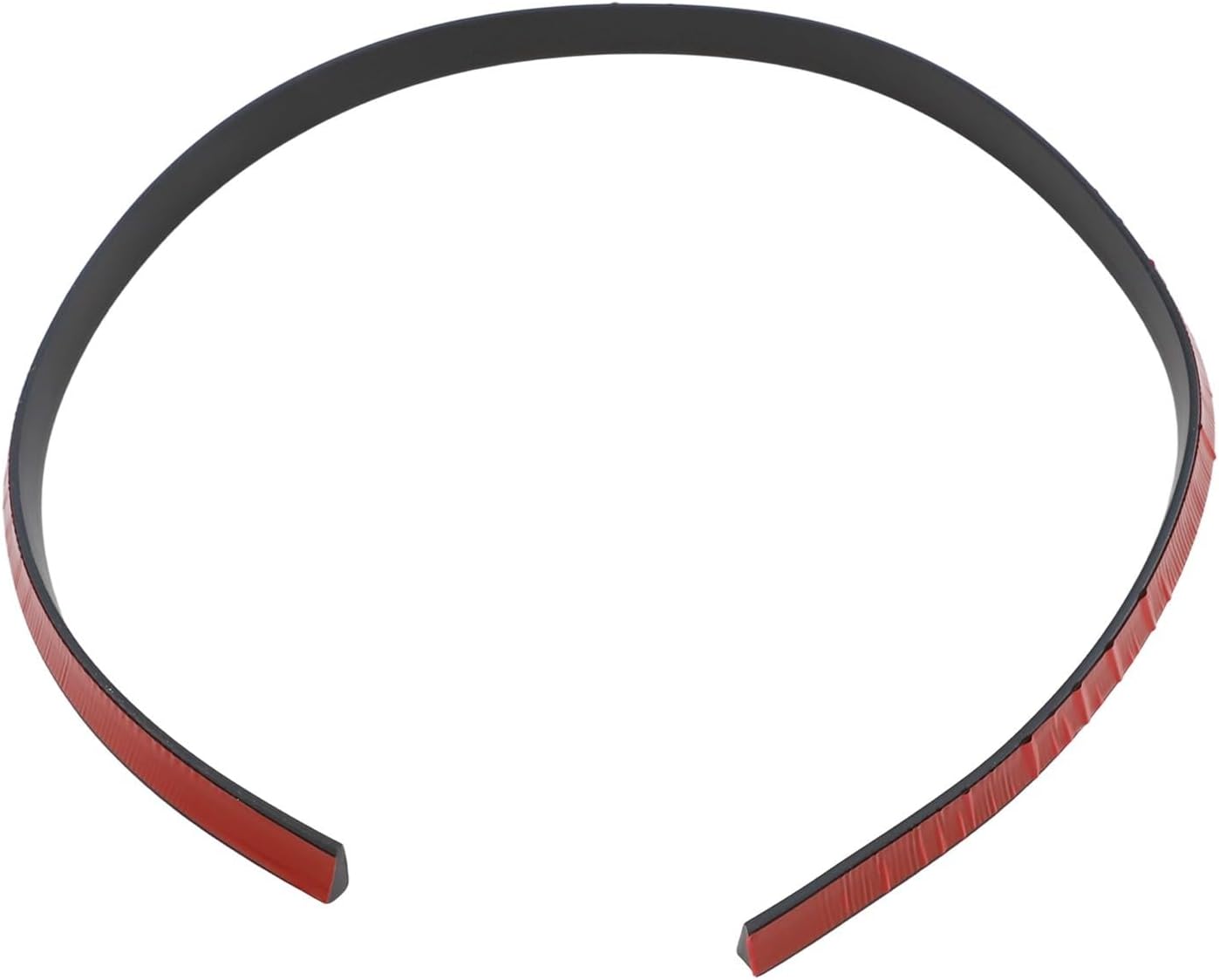 Silicone Slope Climbing Strip for Sweeping Robot — Flexible Threshold Ramp with Self-Adhesive Backing, Non-Slip Water Retaining Strip for Bathroom & Door Transitions(Black)