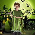 Bruno Costume for Adult, Bruno Cosplay Costume Cloak Cape Halloween Robe Suit Outfit Dress up for Men Women,with Wig