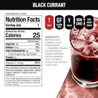 AUTOFOCUS Functional Energy Drink - Natural Focus Drink with Coffee Fruit & L-Theanine - Clean Caffeine Brain Booster - No Added Sugar. Productivity Energy Drink for Work & Study - Black Currant - 12oz Can